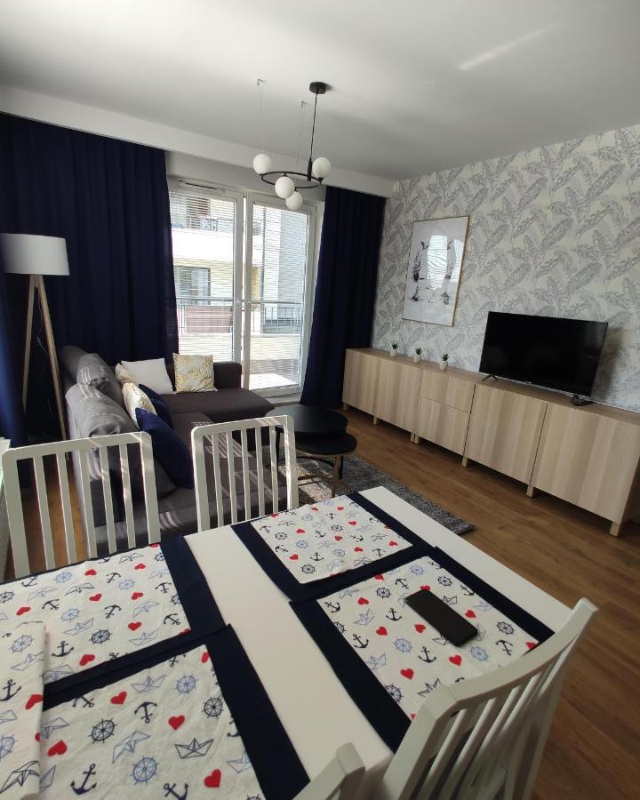 Apartament Azzurro Ustronie Morskie Apartment ภายนอก รูปภาพ