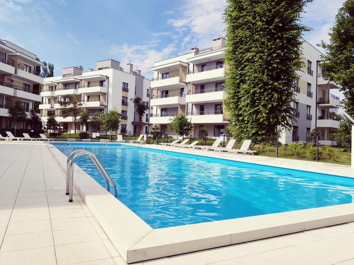 Apartament Azzurro Ustronie Morskie Apartment ภายนอก รูปภาพ